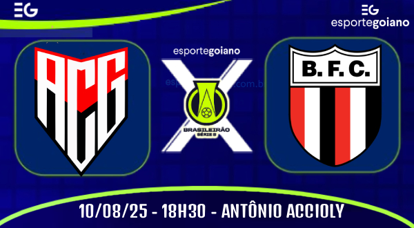 ATLÉTICO-GO X BOTAFOGO-SP ARTE WILLIAN ROMMEL EG