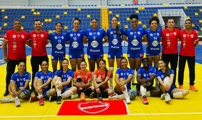 Elenco do Vila Nova feminino na regional Centro-Oeste da Superliga C 2025