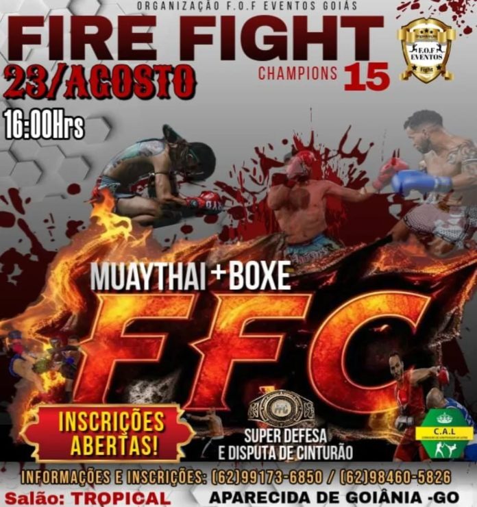 Fire Fight Champions 15 em 2025 Aparecida