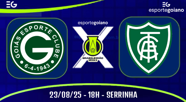 GOIÁS X AMÉRICA-MG ARTE WILLIAN ROMMEL EG