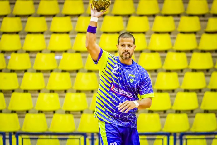 Peterson Castro, atleta do Asas Handebol e da Seleção Brasileira Master