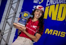 Goiana Bárbara Neves é vice-campeã feminina no Enduro da Independência