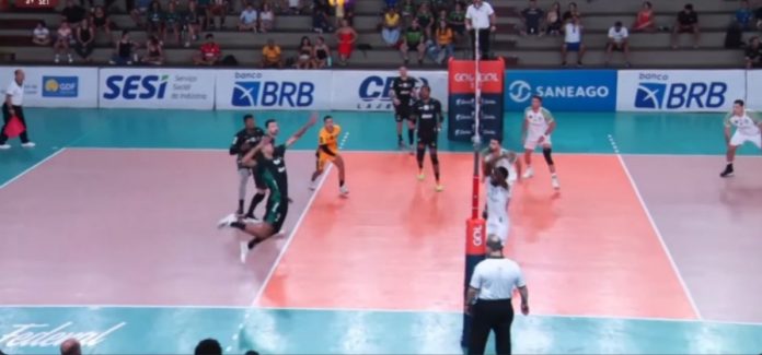 Brasília vôlei 3x0 Saneago Goiás 2025 copa brasília 01