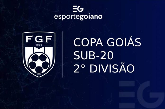 COPA GOIÁS SUB-20 SEGUNDA DIVISÃO ARTE WILLIAN ROMMEL EG