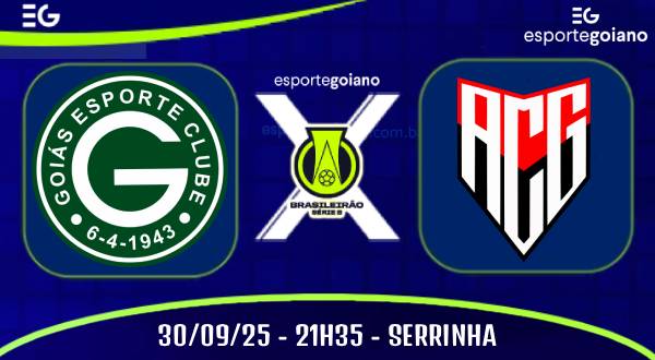 GOIÁS X ATLÉTICO-GO ARTE WILLIAN ROMMEL EG