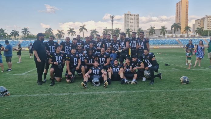 Goianos FA campeão regional Cerrado futebol americano