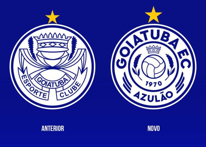 Goiatuba muda escudo para 2026 adiante