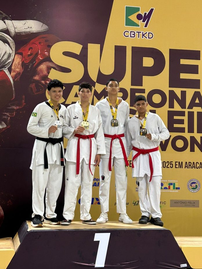 Pablo Moreira taekwondo campeão brasileiro cadete 2025
