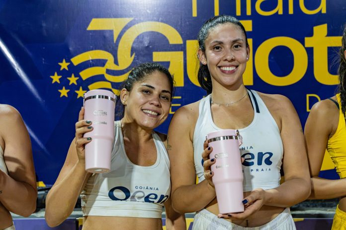 Paulinha e Nurieh, campeãs da 2ª etapa do Goiânia Open de Vôlei de Praia 2025