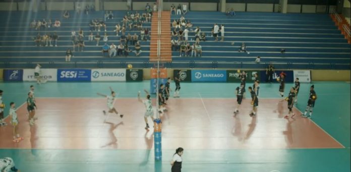 Saneago Goiás x Aerv final goiano de vôlei masculino 2024