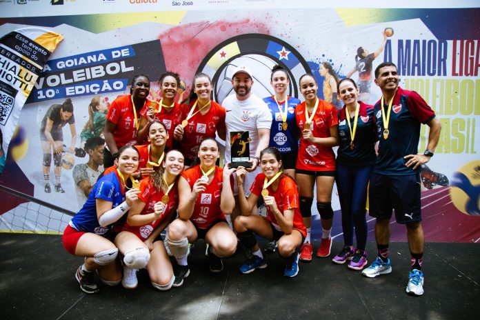 Vila Nova vôlei, campeão da 3ª etapa da LGV 2025