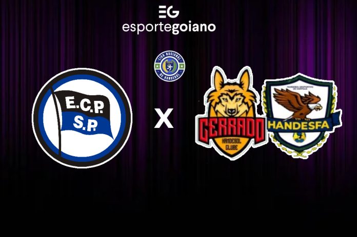 ao vivo Cerrado_Handesfa x Pinheiros - Liga Nacional de handebol masculino arte willian rommel eg