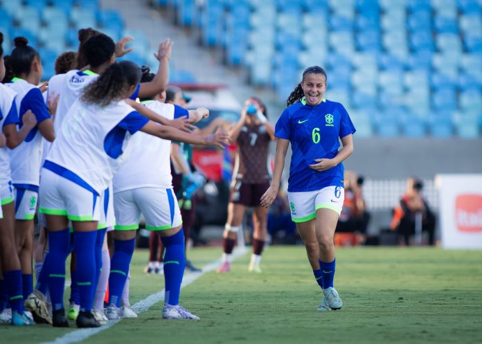 01 Brasil 1x0 México futebol feminino sub-20