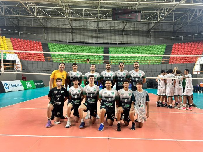 AERV 3x1 Saneago Goiás primeira fase goiano de vôlei