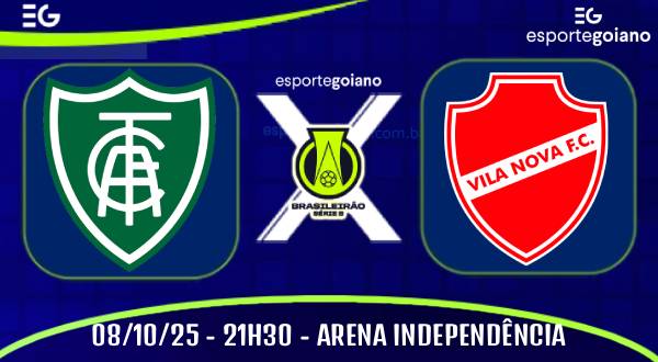 AMÉRICA-MG X VILA NOVA ARTE WILLIAN ROMMEL EG