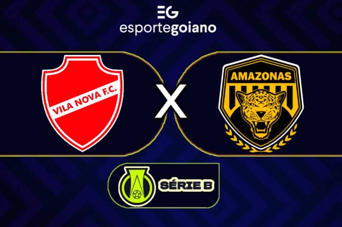 AO VIVO VILA NOVA X AMAZONAS ARTE WILLIAN ROMMEL EG