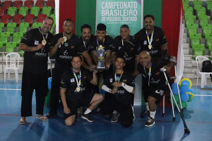 Adfego, campeã da Série Prata do Brasileiro de Vôlei Sentado 2025