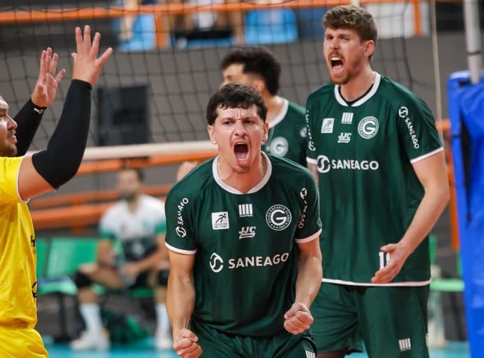 Cláudio Bento, levantador do Saneago Goiás df KAREN YOHANNA