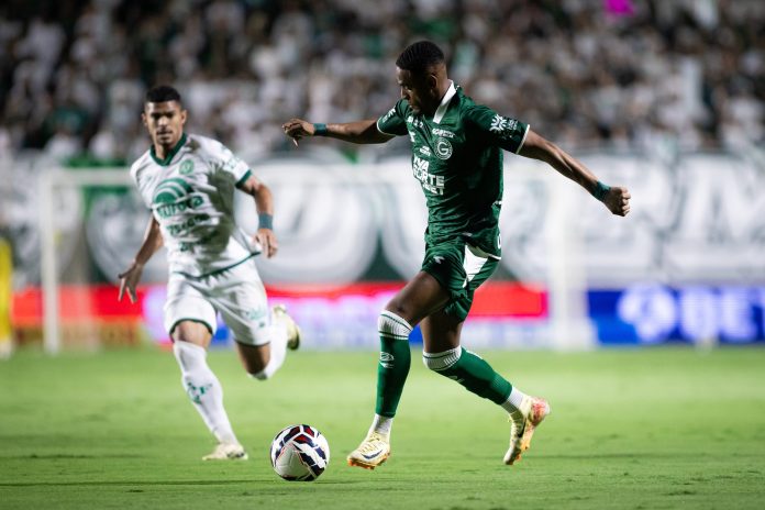 Jajá Silva em Goiás x Chapecoense - 33ª rodada da Série B 2025