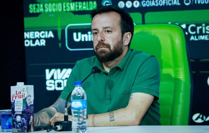 Lucas Andrino após Goiás 0x0 Atlético-GO - 29ª rodada da Série B 2025