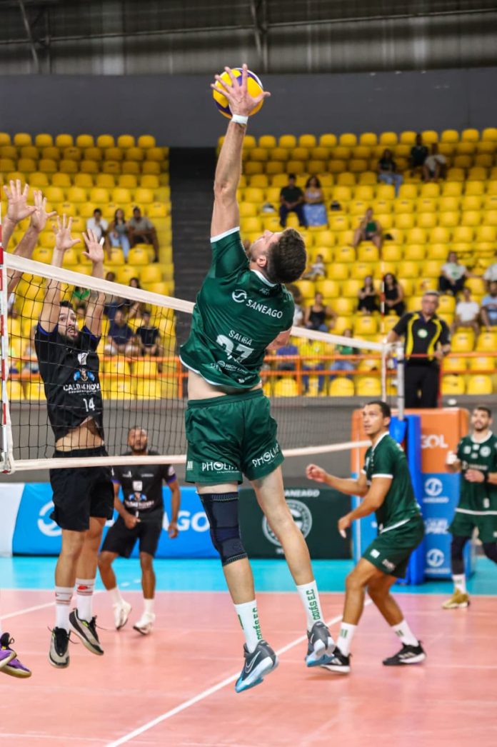 Saneago Goiás 3x0 Instituto Ace - semifinal do Campeonato Goiano de Voleibol 2025 - foto 1