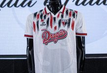 Com escudo tradicional e Dragão “de videogame”, Atlético-GO lança camisa retrô