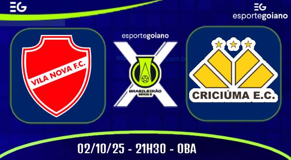 VILA NOVA X CRICIÚMA ARTE WILLIAN ROMMEL EG