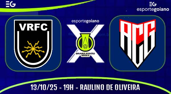 VOLTA REDONDA X ATLÉTICO-GO ARTE WILLIAN ROMMEL EG