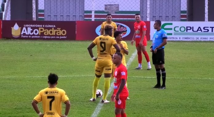 AMÉRICA DE MORRINHOS X CRIXÁS FOTO REPRODUÇÃO FGF TV