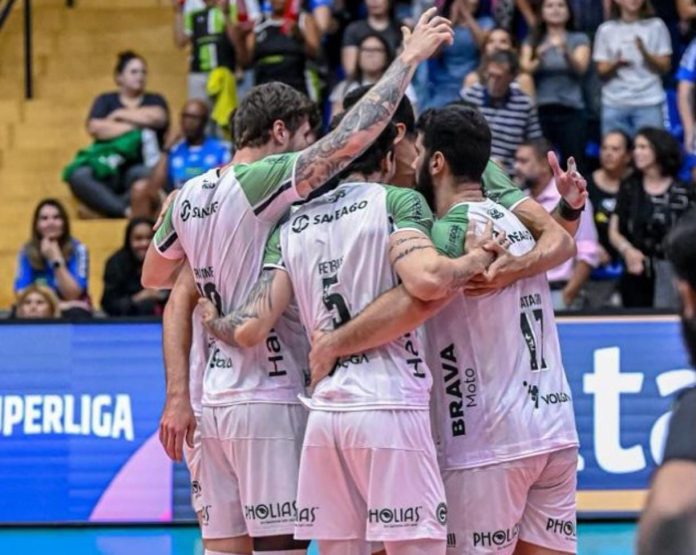 ELENCO GOIÁS VOLEI FOTO PEDRO TEIXEIRA