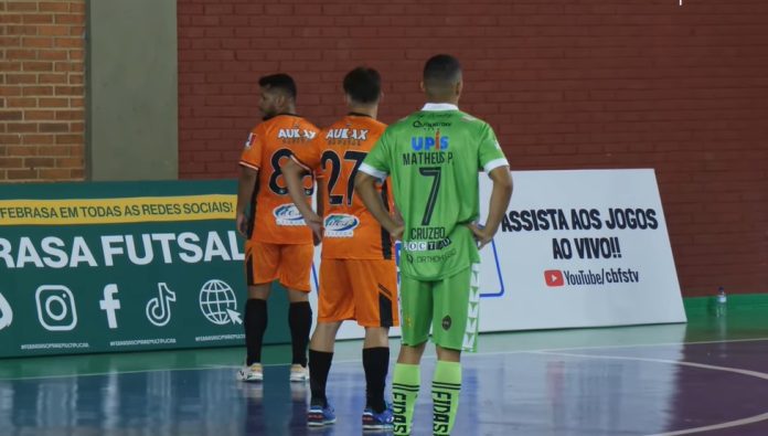 FORMIGUINHAS X FIDA FUTSAL FOTO REPRODUÇÃO CBFS TV