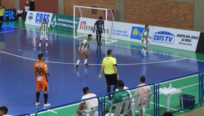 FORMIGUINHAS X UNIÃO TO FOTO REPRODUÇÃO CBFS TV