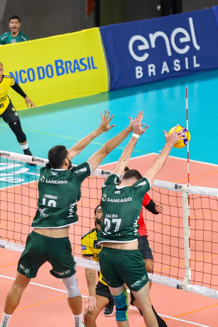Goiás Vôlei x Praia Clube - Saliba e Juninho